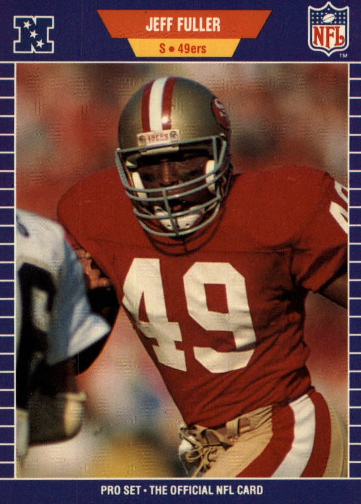 NFL 1989 ProSet - No 376 - Jeff Fuller