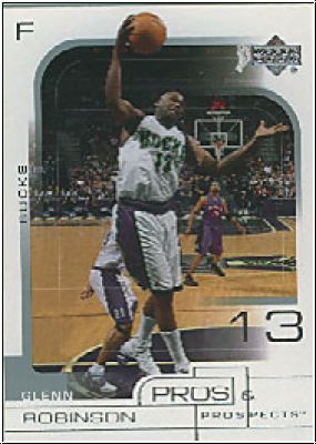 NBA 2001/02 Upper Deck Pros & Prospects - No. 46 - Robinson