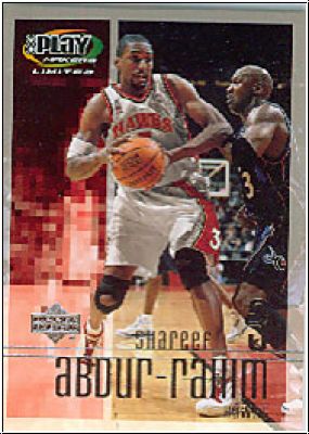 NBA 2001 / 02 Upper Deck Playmakers - No 1 - S. Abdur-Rahim