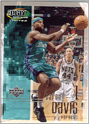 NBA 2001 / 02 Upper Deck Playmakers - No 8 - Baron Davis