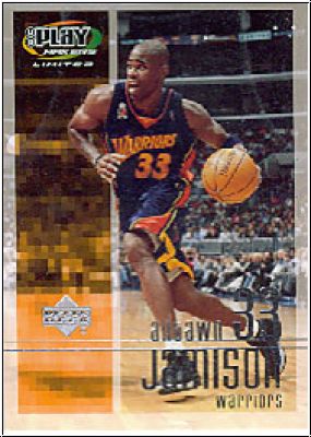 NBA 2001 / 02 Upper Deck Playmakers - No 26 - Antawn Jamison
