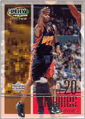 NBA 2001 / 02 Upper Deck Playmakers - No 27 - Larry Hughes