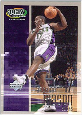 NBA 2001 / 02 Upper Deck Playmakers - No 55 - Anthony Mason