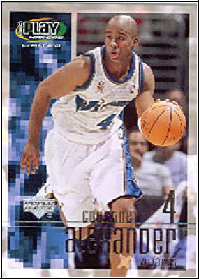 NBA 2001 / 02 Upper Deck Playmakers - No 99 - C. Alexander