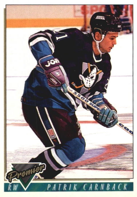 NHL 1993-94 OPC Premier - No. 379 - Patrik Carnback