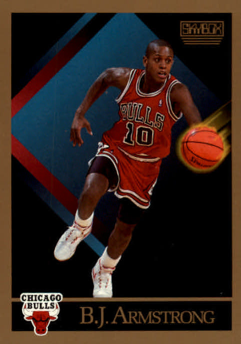 NBA 1990-91 SkyBox - No 37 - B.J. Armstrong