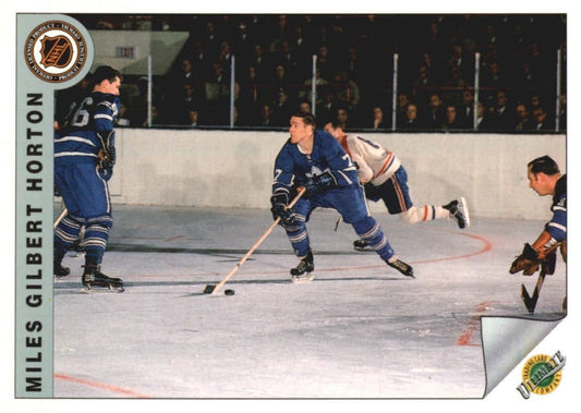 NHL 1991-92 Ultimate Original Six - No 37 - Miles Gilbert Horton