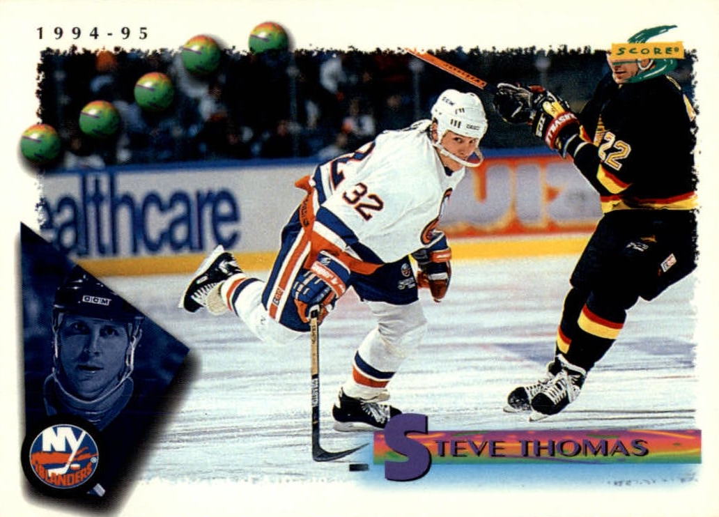 NHL 1994 / 95 Score - No 37 - Steve Thomas