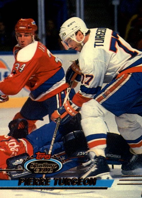 NHL 1993/94 Stadium Club - No. 380 - Pierre Turgeon
