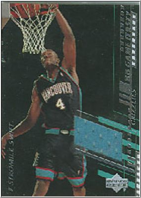 NBA 2000 / 01 Upper Deck Game Jersey 2 - No SS-H - Stromile Swift