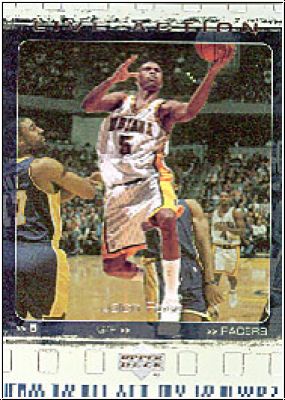 NBA 2000-01 Upper Deck Live Action - No LA3 - Jalen Rose