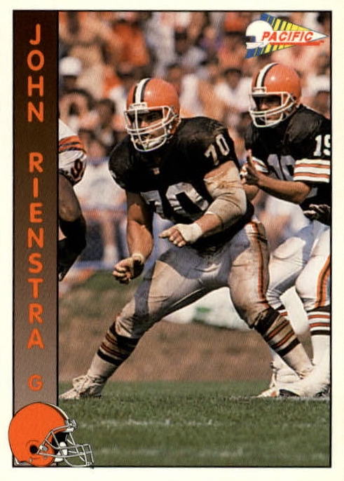 NFL 1992 Pacific - No. 381 - John Rienstra