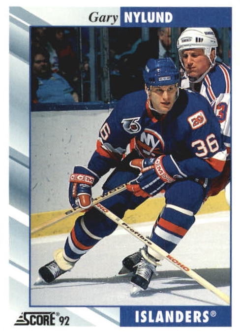 NHL 1992/93 Score - No 381 - Gary Nylund