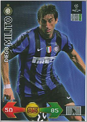 Soccer 2009 Panini UEFA Superstrikes - No 154 - Diego Milito