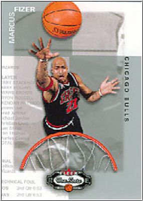 NBA 2002 / 03 Fleer Box Score - No 12 - Marcus Fizer