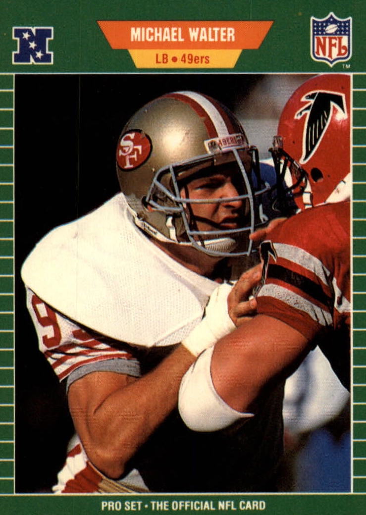 NFL 1989 ProSet - No 386 - Michael Walter