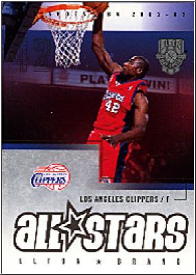 NBA 2002 / 03 Fleer Hot Shots - No 165 - Elton Brand