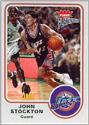 NBA 2002 / 03 Fleer Platinum - No 31 - John Stockton