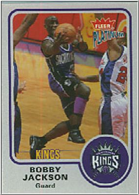 NBA 2002/03 Fleer Platinum - No. 83 - Bobby Jackson