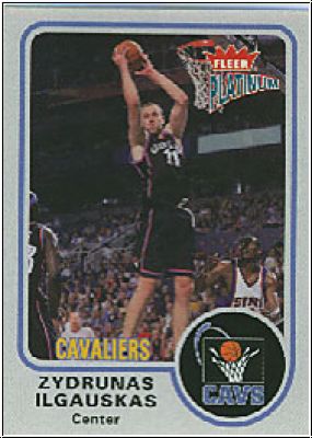 NBA 2002 / 03 Fleer Platinum - No 128 - Zydrunas Ilgauskas