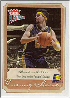 NBA 2002 / 03 Fleer Platinum - No 160 - Brad Miller