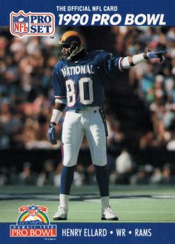 NFL 1990 ProSet - No 388 - Henry Ellard