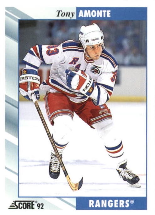 NHL 1992/93 Score - No. 389 - Tony Amonte