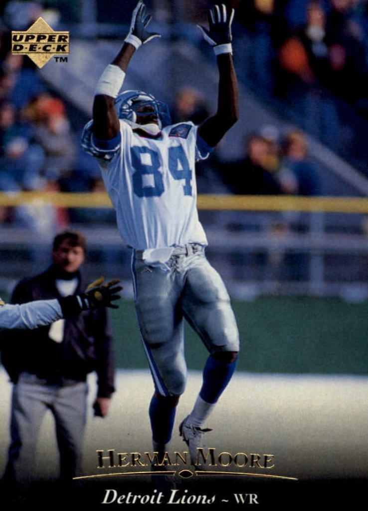 NFL 1995 Upper Deck - No 38 - Herman Moore