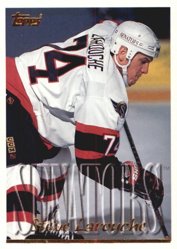 NHL 1995/96 Topps - No. 38 - Steve Larouche