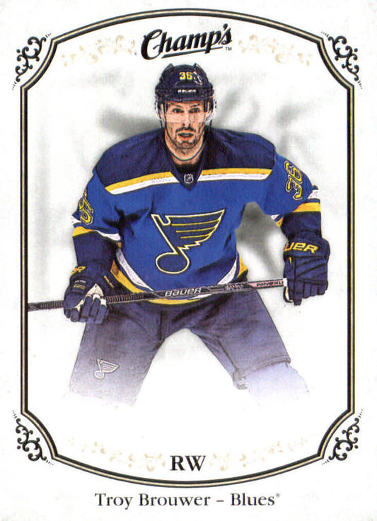 NHL 2015-16 Upper Deck Champ's - No 38 - Troy Brouwer