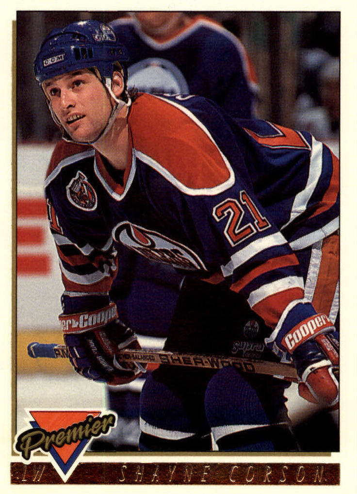 NHL 1993-94 OPC Premier Gold - No. 38 - Shayne Corson