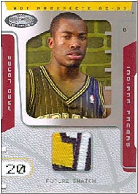 NBA 2002/03 Hoops Hot Prospects - No 82 - Fred Jones