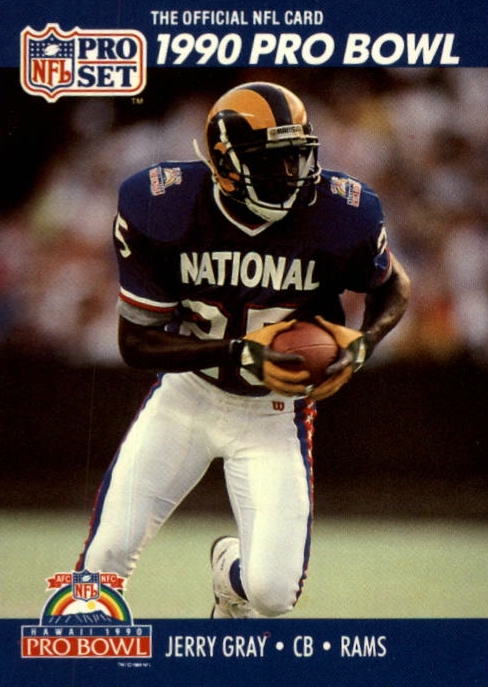 NFL 1990 ProSet - No 391 - Jerry Gray