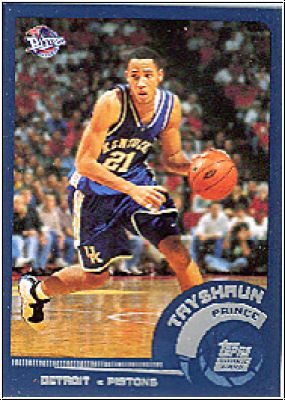 NBA 2002/03 Topps - No. 207 - Tayshaun Prince