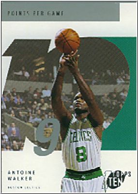 NBA 2002/03 Topps Ten - No 9 - Antoine Walker