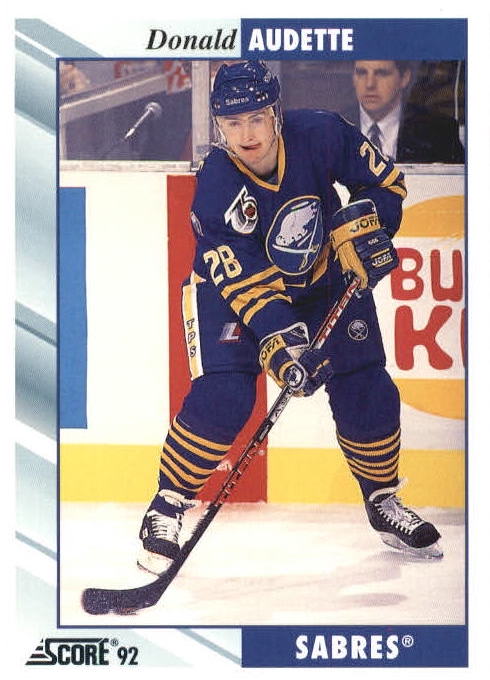 NHL 1992/93 Score - No 393 - Donald Audette
