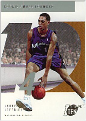 NBA 2002/03 Topps Ten - No. 134 - Jared Jeffries