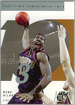 NBA 2002/03 Topps Ten - No 143 - Rene Hilario