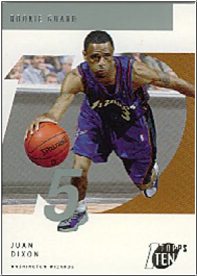 NBA 2002/03 Topps Ten - No 125 - Juan Dixon