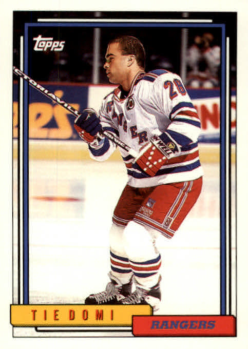 NHL 1992 / 93 Topps - No 395 - Tie Domi