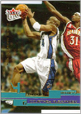 NBA 2002/03 Ultra Gold Medallion - No. 78 - Courtney Alexander