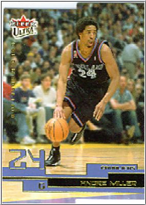 NBA 2002/03 Ultra Gold Medallion - No 90 - Andre Miller