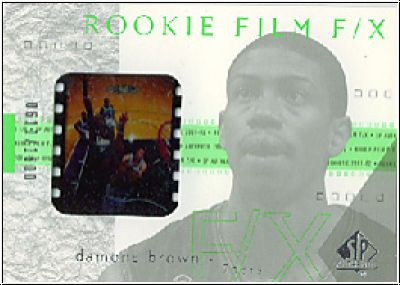 NBA 2001 / 02 SP Authentic - No 92 - Damone Brown