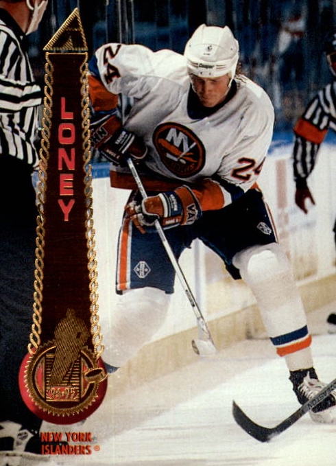 NHL 1994 / 95 Pinnacle - No 396 - Troy Loney