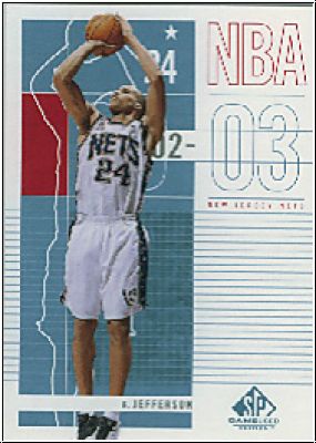 NBA 2002/03 SP Game Used - No 61 - Richard Jefferson
