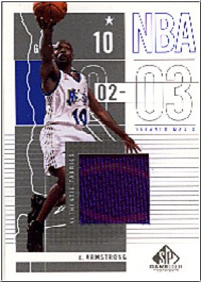 NBA 2002/03 SP Game Used - No 70 - Darrell Armstrong