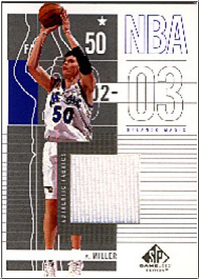 NBA 2002/03 SP Game Used - No 69 - Mike Miller
