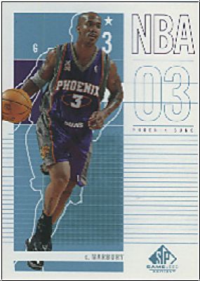 NBA 2002/03 SP Game Used - No 74 - Stephon Marbury
