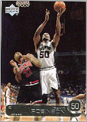 NBA 2002 / 03 Upper Deck - No 150 - David Robinson