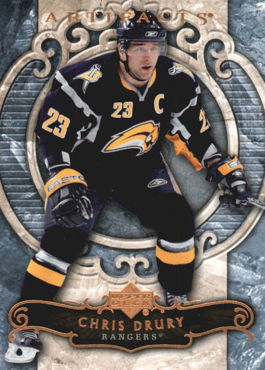 NHL 2007-08 Artifacts - No 3 - Chris Drury